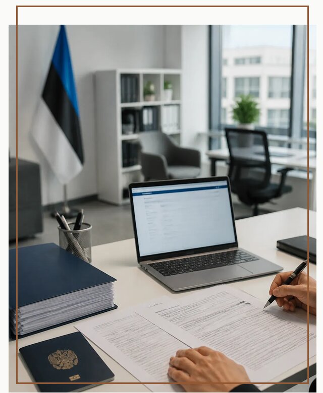 Оформление ВНЖ в Эстонии для переезда и легального проживания в Югорске