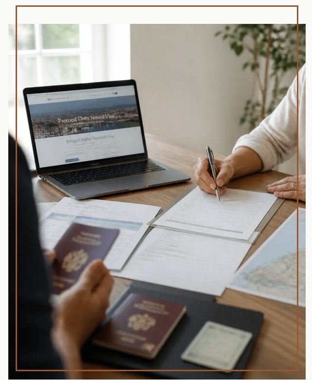 Оформление Digital Nomad и ВНЖ Португалии в Югорске