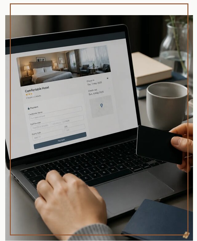 Оплата бронирования Booking в Югорске по цене от 4595 р. | Гиперактив-Югр